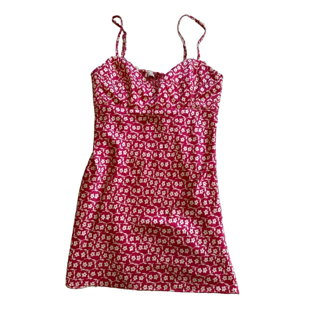 Free People Intimately Floral Slip Dress Pink Size Medium‎